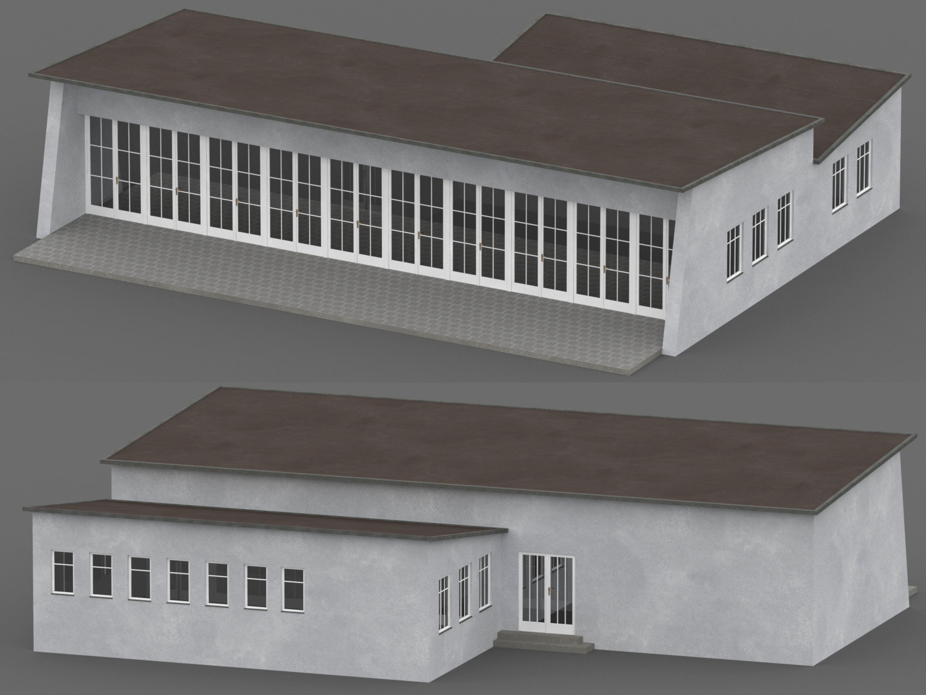 WIP: Schule der Siedlung Hinrichssegen, Bruckmuehl, 1950