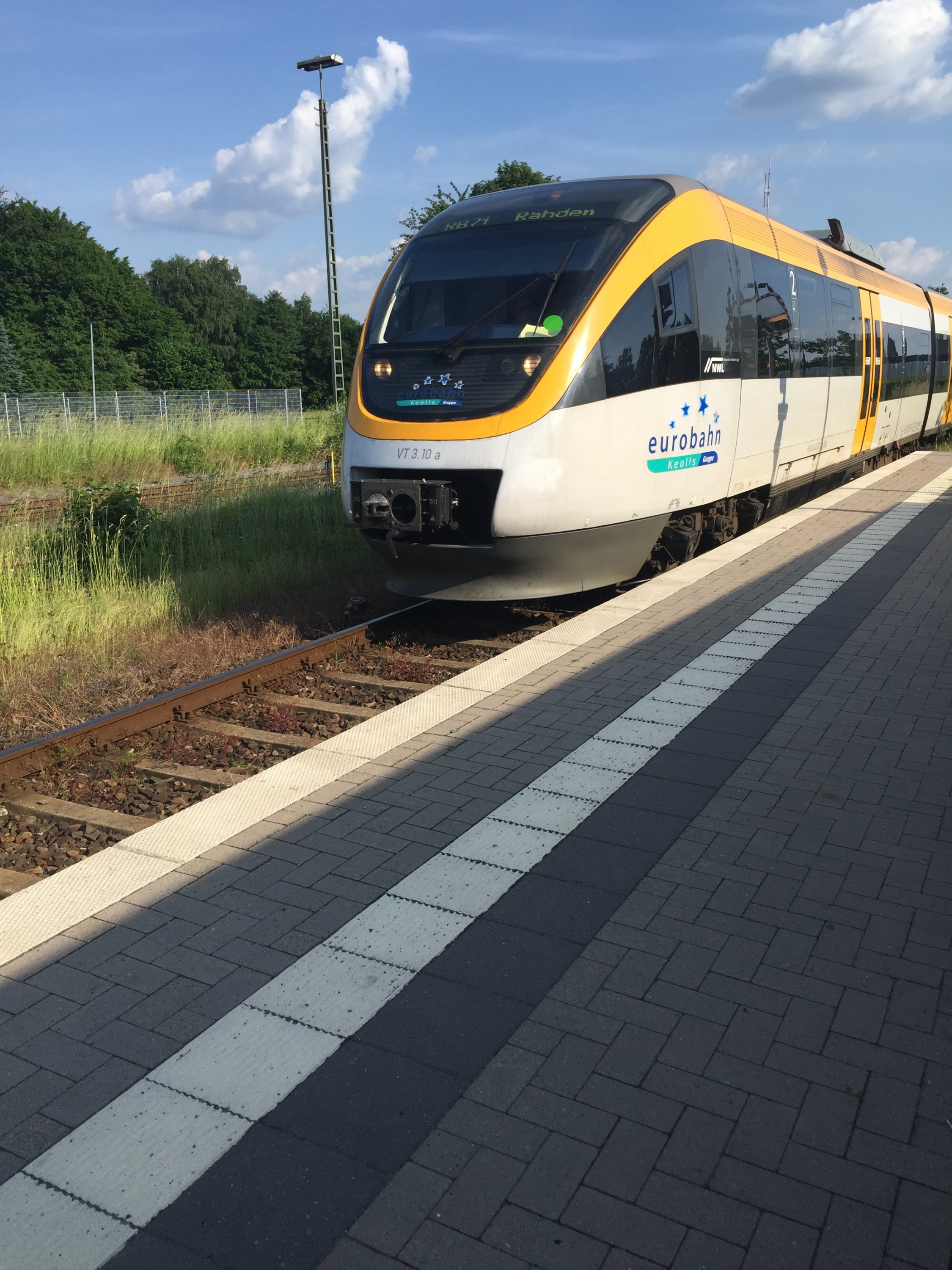 Eurobahn Talent als RB71 Ravensberger Bahn in Rahden