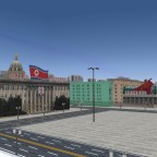Kim-Il-Sung-Platz, linke Seite
